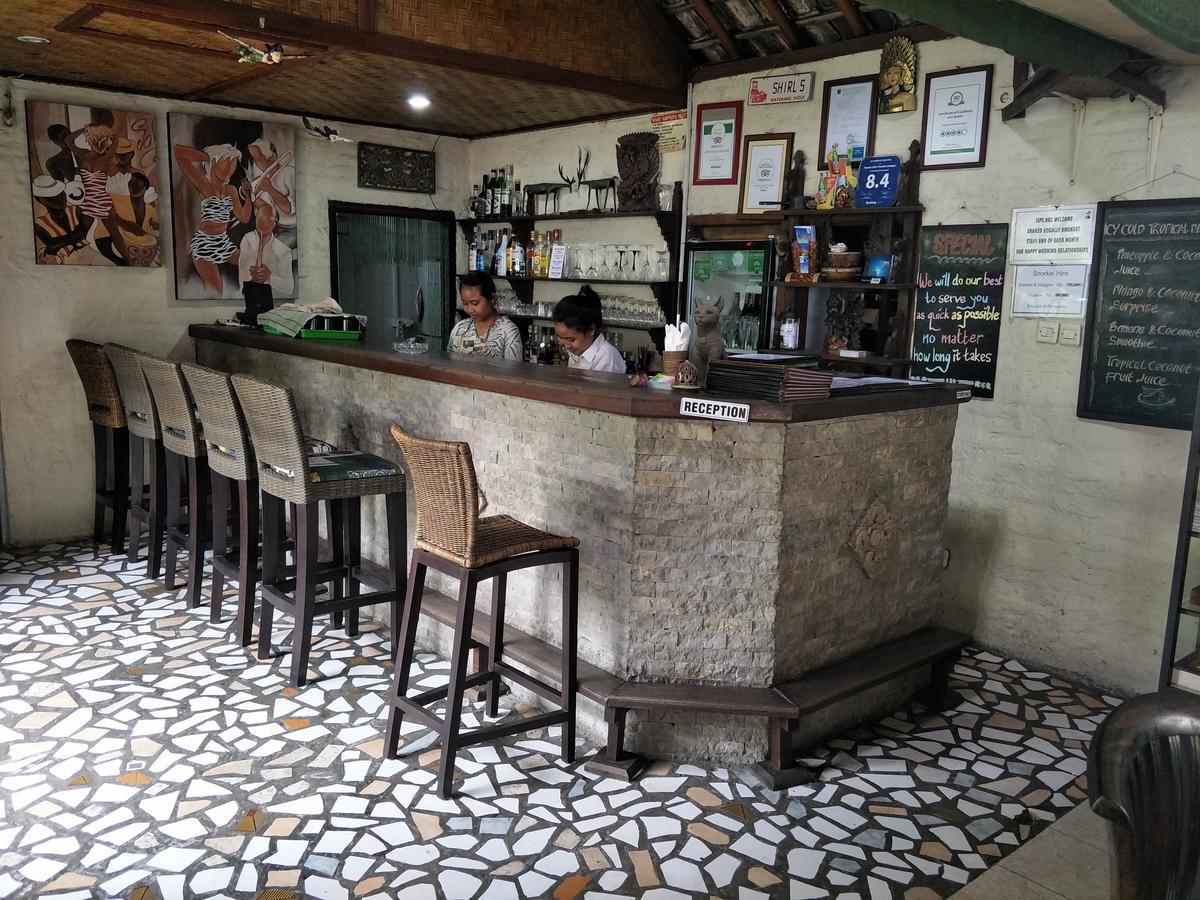 Temple Cafe & Cottages Candi Dasa  Bagian luar foto